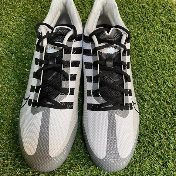 Nike Vapor Edge Speed 360 White Black Football Cleats DQ5110-100 Men\'s NEW main image 4
